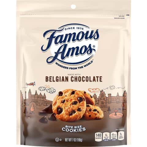 Famous Amos Belgian Chocolate Cookies 7 oz Bagged - Ace Hardware