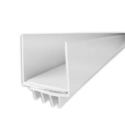 M-D BUILDING PRODUCTS White Vinyl Under Door Seal For Doors 36 in. L X 1.75 in.