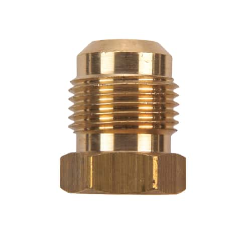 JMF Company 3/8 in. Flare Brass Plug - Ace Hardware