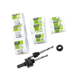 Exchange-A-Blade Bi-Metal Industrial Hole Saw Kit