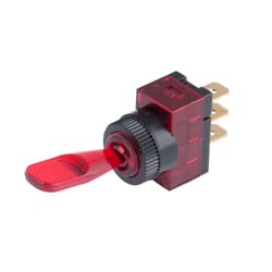 Calterm 20 amps Toggle Switch Black/Red 1 pk