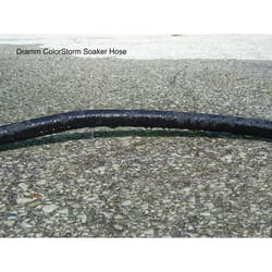 Dramm ColorStorm 5/8 in. D X 25 ft. L Heavy Duty Premium Grade Soaker Hose Black