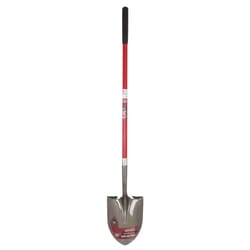 Ace 57.25 in. Steel Round Digging Shovel Fiberglass Handle