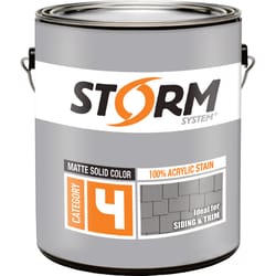 Storm System Solid Matte Light Acrylic Latex Stain 1 gal