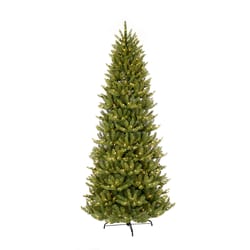Puleo International 7-1/2 ft. Slim Incandescent 500 ct Frasier Fir Christmas Tree