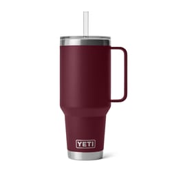 YETI Rambler 42 oz Wild Vine Red BPA Free Straw Mug