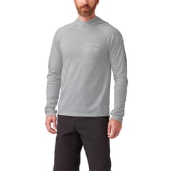 Dickies L Long Sleeve Men's Gray Pullover Tee Shirt