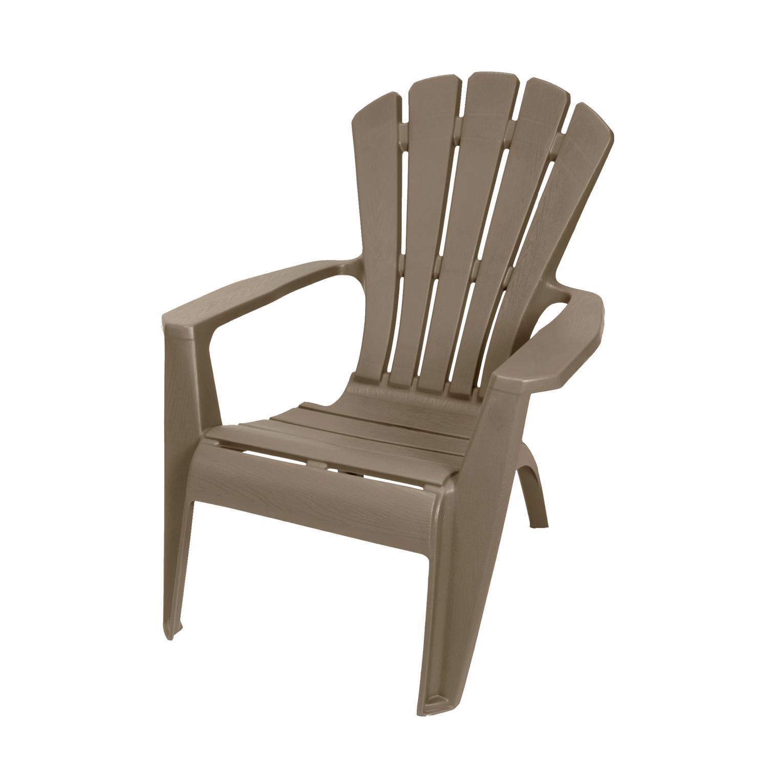 Living Accents Black Steel Frame Sling Chair Tan Ace Hardware