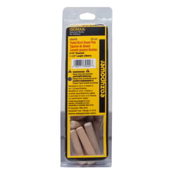Eazypower Isomax Fluted Wood Dowel Pin 5/16 in. D X 1-1/2 in. L 33 pk