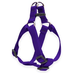 LupinePet Basic Solids Purple Puple Nylon Dog Harness