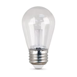 Feit S14 E26 (Medium) LED Bulb Warm White 11 Watt Equivalence 1 pk