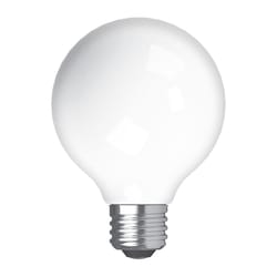 GE Refresh G25 E26 (Medium) LED Bulb Soft White 40 Watt Equivalence 3 pk