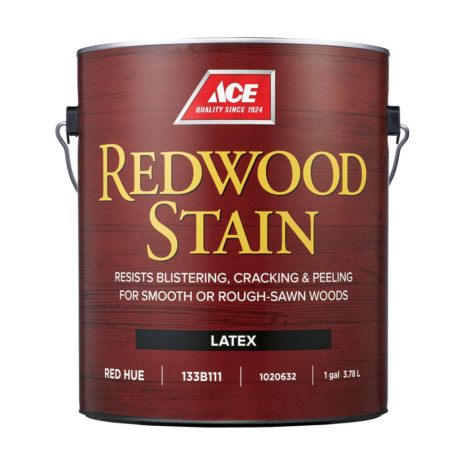 Ace SemiTransparent Red Hue Latex Semitransparent stain 1 gal. Ace