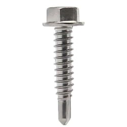 Grip-Rite Pro-Twist No. 8 Sizes X 1-1/2 in. L Hex Round Washer Head Sheet Metal Screws 1 lb