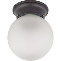 Satco Nuvo 7.25 in. H X 6 in. W X 6 in. L Ceiling Light