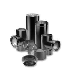 Imperial 6 in. x 90-Degree Stove Pipe Adjustable Elbow, Black, BM0014-C at  Tractor Supply Co.