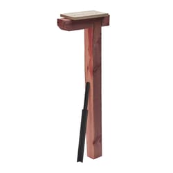 Architectural Mailboxes 43.3 in. Natural Red Cedar Mailbox Post