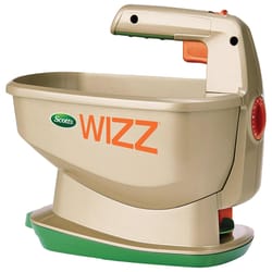 Scotts Wizz 60 in. W Handheld Spreader For Fertilizer/Ice Melt/Seed 4 lb