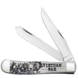 Case Trapper Vietnam Knife Black/Silver 1 pc