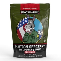 Grill Your Ass Off Platoon Sergeant Seasoning 48 oz