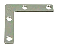 National Hardware 2 in. H X 0.375 in. W X 0.07 in. D Zinc-Plated Steel Outside Corner Brace