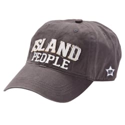 Pavilion We People Island Baseball Cap Dark Gray One Size Fits All