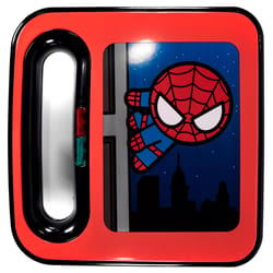 Uncanny Brands Marvel Spiderman 2 waffle Red Aluminum Waffle Maker