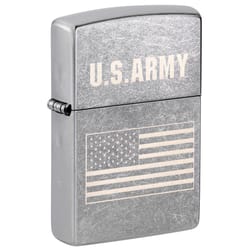 Zippo Silver US Army Lighter 2 oz 1 pk