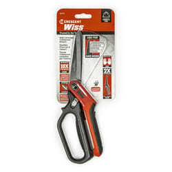 Crescent Wiss 11 in. Stainless Steel Serrated Tradesman Shears 1 pc