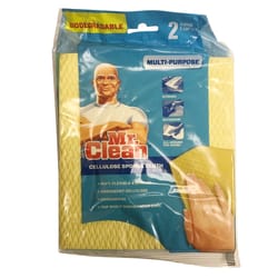 Mr. Clean Cellulose Scrubbing Cloth 7.125 in. L 2 pk