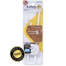 Safety 1st OutSmart White Plastic Slide Lock 1 pk