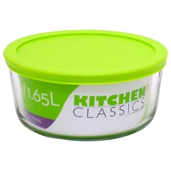 Kitchen Classics 7 cups Clear Food Storage Container 1 pk