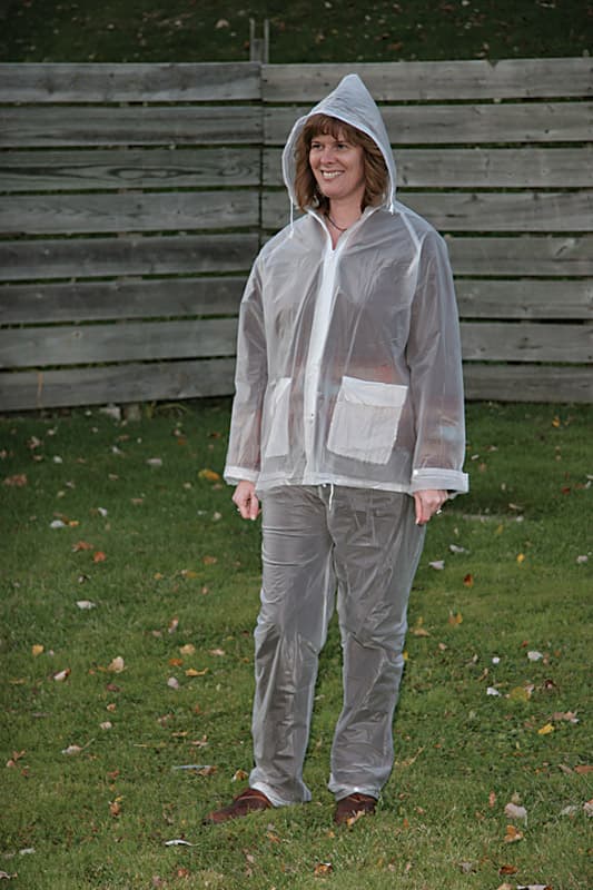 UPC 811412016127 product image for Campmaster Clear Vinyl Three Piece Rain Suit | upcitemdb.com