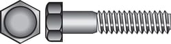 HILLMAN 1/2-13 in. D X 5 in. L Steel Hex Head Cap Screw 10 pk