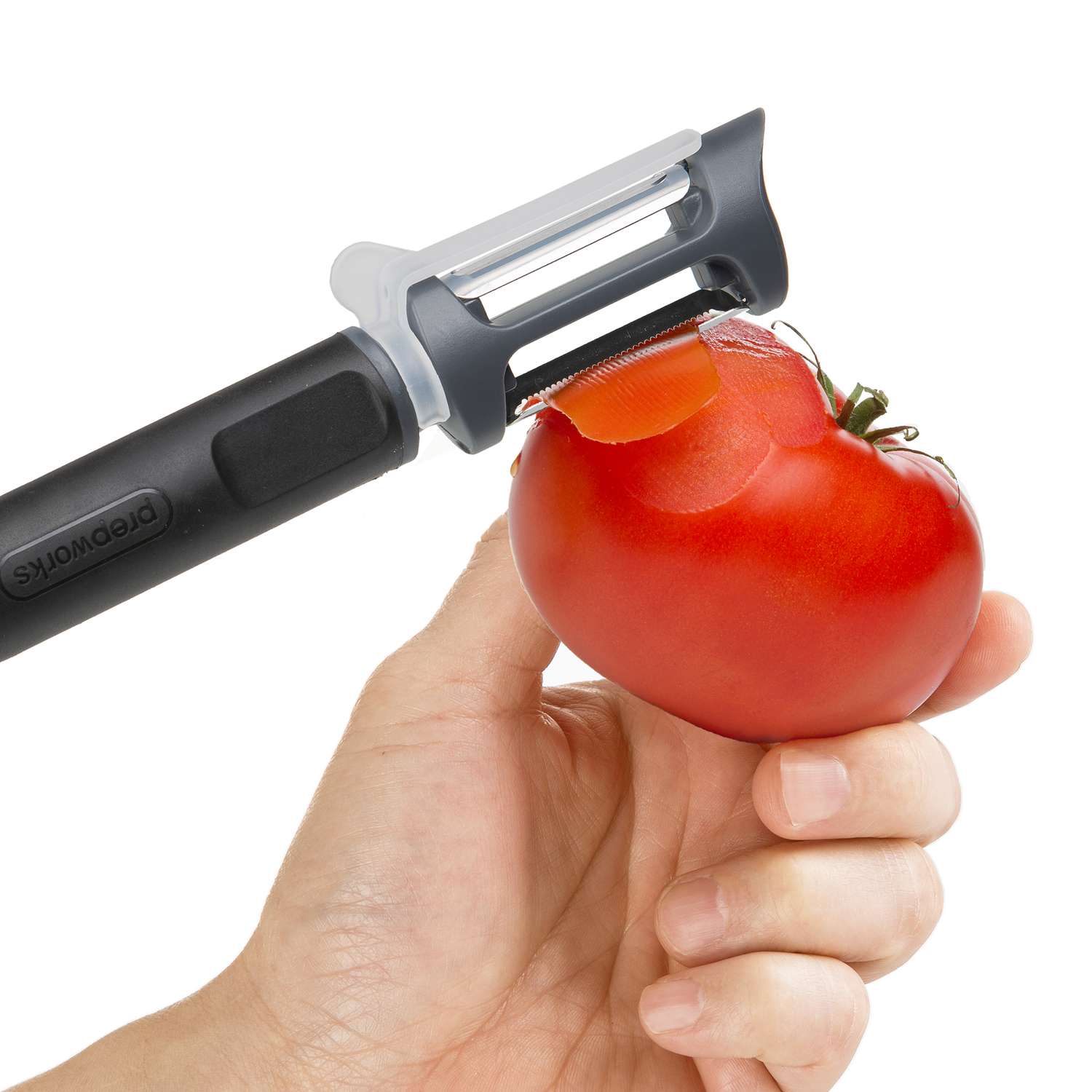 Prep Solutions Stainless Steel, Dual-Sided Produce Peeler And Blemish  Remover