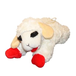 Multipet Lamb Chop Assorted Plush Dog Toy Jumbo 1 pk