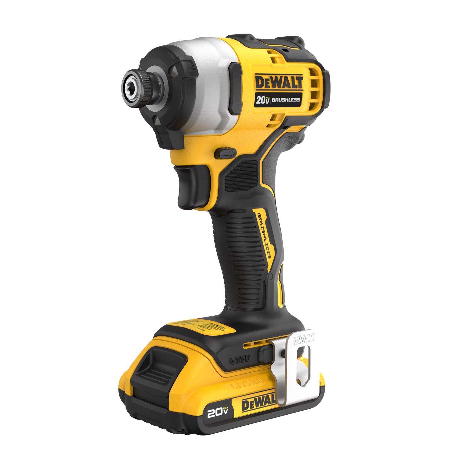 DeWalt 20V MAX ATOMIC 1 4 in. Cordless Brushless Compact Impact