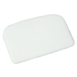 Chef Craft White Plastic Dough Scraper