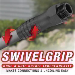 SwivelGrip Flexzilla Colors 5/8 in. D X 50 ft. L Heavy Duty Garden Hose