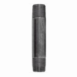 STZ Industries 3/8 in. MIP each X 3/8 in. D MIP Black Steel 4 in. L Nipple