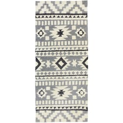 Homefires 26 in. W X 60 in. L Multi-Color Heritage Polypropylene Runner Rug