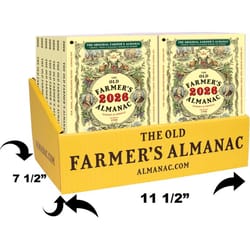 The Old Farmer's Almanac Yankee Publishing 2026 Almanac Reference Book