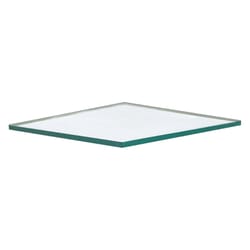Aetna Glass Clear Single Glass Float Sheet 24 in. W X 18 in. L X 2.5 mm