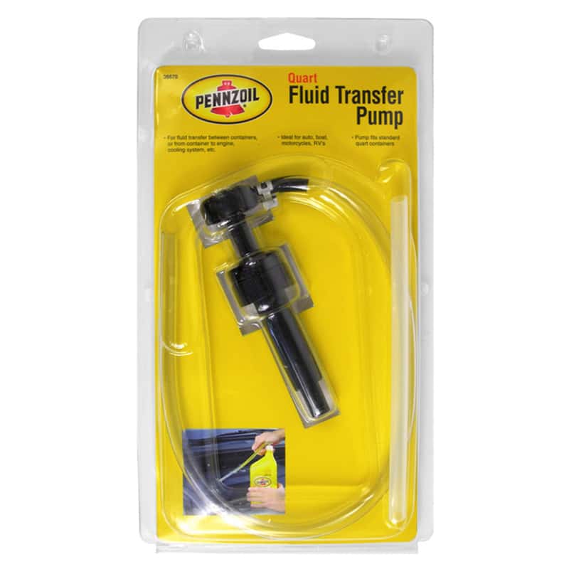 Pennzoil Hand Operated Plastic 9 in. Fluid Transfer Pump Ace Hardware