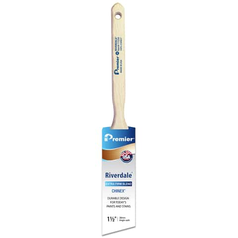 Riverdale Chinex Angle Sash Paint Brush, Extra Firm, 3-In.