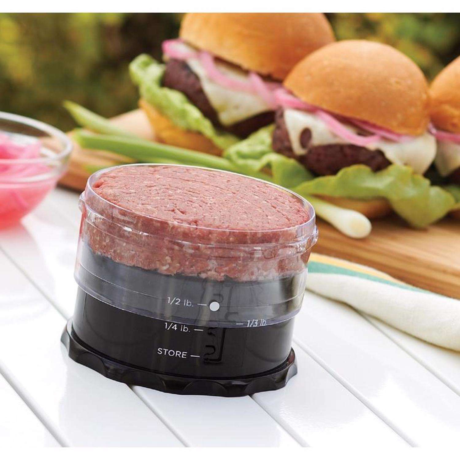 1pc Us Plug New Type Hamburger Patty Maker With Non-stick Coating