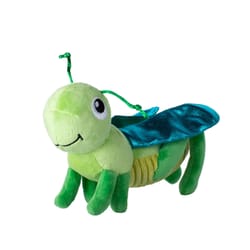 Pet Shop by Fringe Studio Blue/Green Plush Hop On By Cat Toy 1 pk