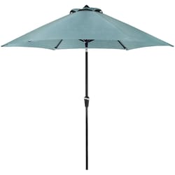 Hanover Lavallette 9 ft. Tiltable Ocean Blue Patio Umbrella