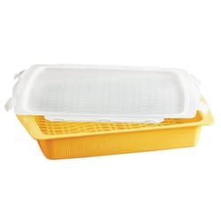 Mr. Bar-B-Q Flip & Flavor Plastic Yellow Marinade Tray 1 pk