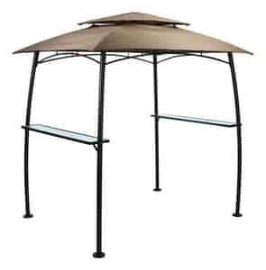 Living Accents  Polyester  BBQ Shelter w/Single Light  65 in. W x 85 in. L 